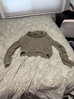 Green Half Zip Top